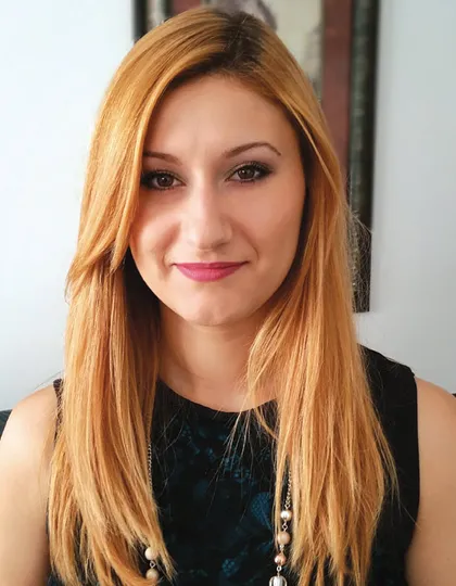 Kristina Zamfir, Cosmetologist & Co-Owner